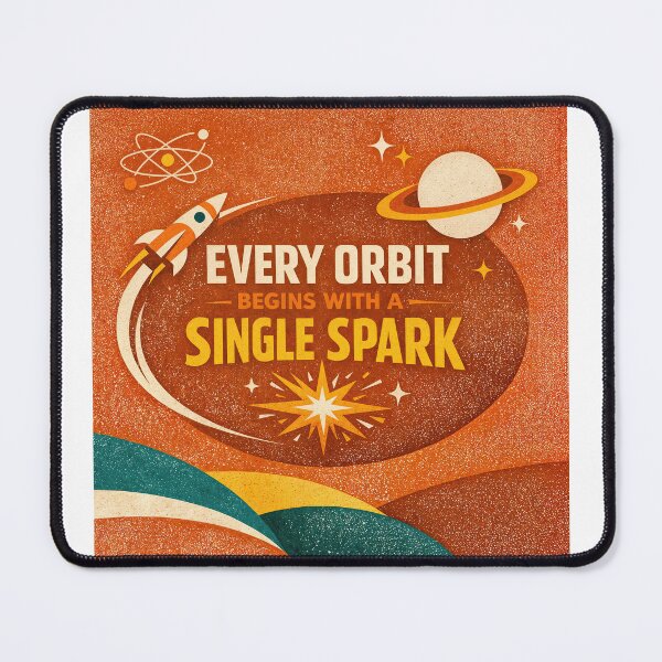 Item preview, Single Spark – Cosmic Inspiration designed and sold by ForeverPrintsOK.