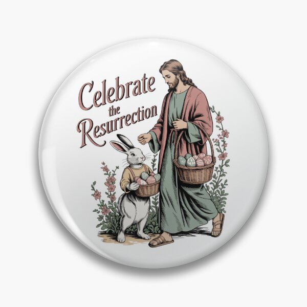 Item preview, Jesus & the Easter Bunny – Christian Easter Egg Faith Tee V6 designed and sold by DarylWelsh2024.
