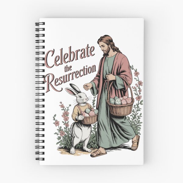 Item preview, Jesus & the Easter Bunny – Christian Easter Egg Faith Tee V6 designed and sold by DarylWelsh2024.