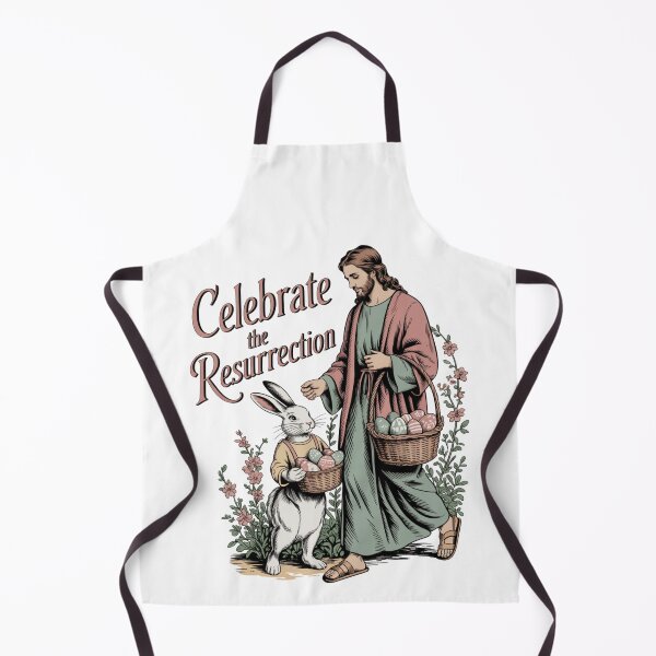 Item preview, Jesus & the Easter Bunny – Christian Easter Egg Faith Tee V6 designed and sold by DarylWelsh2024.