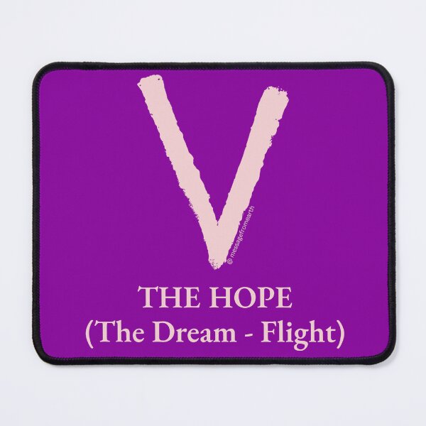 Item preview, Hope - Neolithic Cipher - Dream and Flight - Minimalist T-Shirt - #3 designed and sold by Message from Earth.