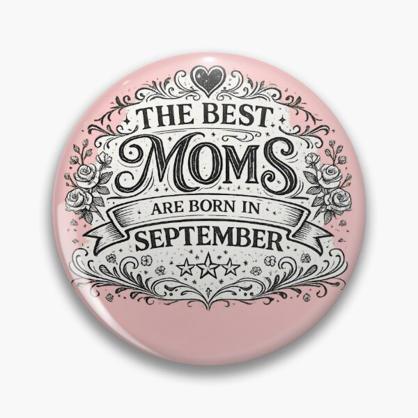 Item preview, The Best Moms Are Born In September – September Birthday Mom Gift Vintage Typography Design designed and sold by Szapeee.
