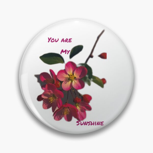 Item preview, You Are My Sunshine Quote | Romantic Floral Aesthetic Design | Cute Love Gift Idea designed and sold by PixelVibe Art.