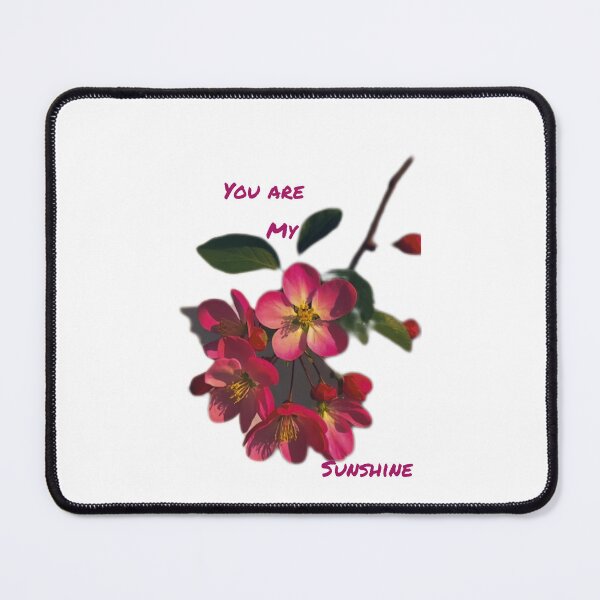 Item preview, You Are My Sunshine Quote | Romantic Floral Aesthetic Design | Cute Love Gift Idea designed and sold by PixelVibe Art.