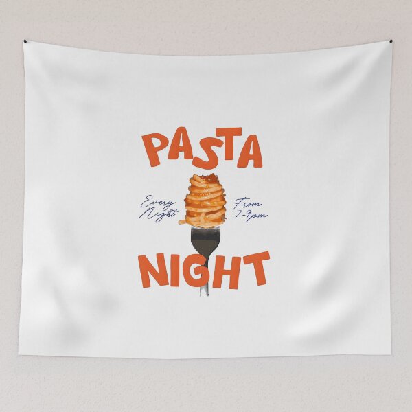 Item preview, Pasta Night designed and sold by SlayPOPShop.