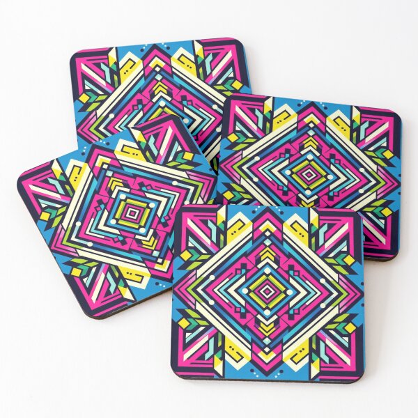 Item preview, Geometric Decorative Pattern – Vibrant Symmetry Design designed and sold by Dogandesighn.