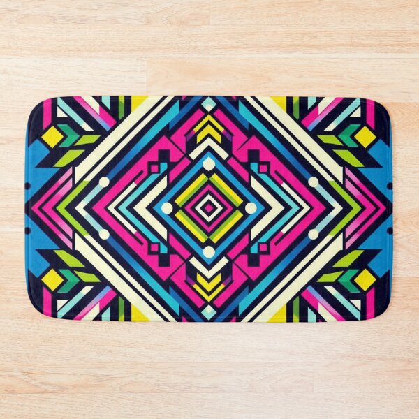 Item preview, Geometric Decorative Pattern – Vibrant Symmetry Design designed and sold by Dogandesighn.