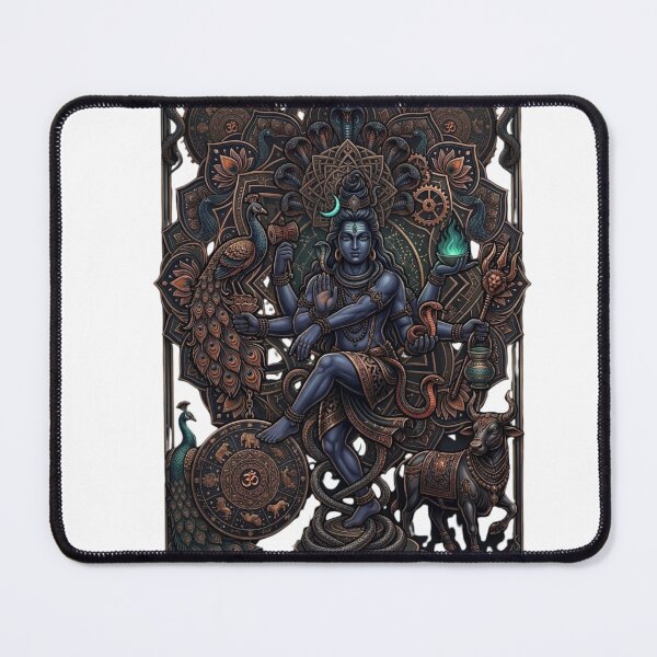 Item preview, The Eternal Dance of Cosmos: Lord Shiva Nataraja Art designed and sold by RickyStick.