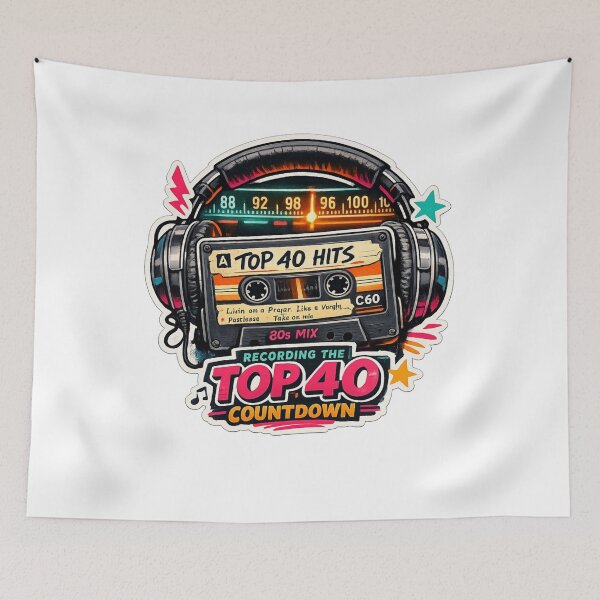 Item preview, Top 40 Hits  designed and sold by Jimhebbe.
