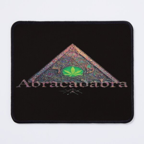 Item preview, Psychedelic Cannabis Pyramid – Geometric Weed Triangle Art designed and sold by ZChrome.