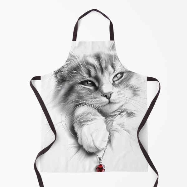 Item preview, Realistic cat pencil drawing designed and sold by Pencil-Art.