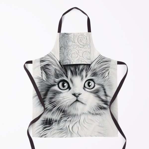 Item preview, Realistic cat pencil drawing designed and sold by Pencil-Art.