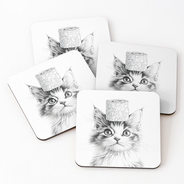 Item preview, Realistic cat pencil drawing designed and sold by Pencil-Art.