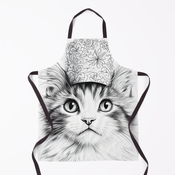 Item preview, Realistic cat pencil drawing designed and sold by Pencil-Art.