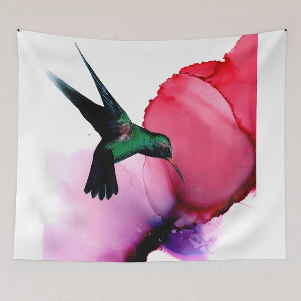 Item preview, Hummingbird Hibiscus designed and sold by PK Williams.