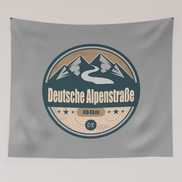 Item preview, German Alpine Road Scenic Route Badge designed and sold by CynthiaGraphics.