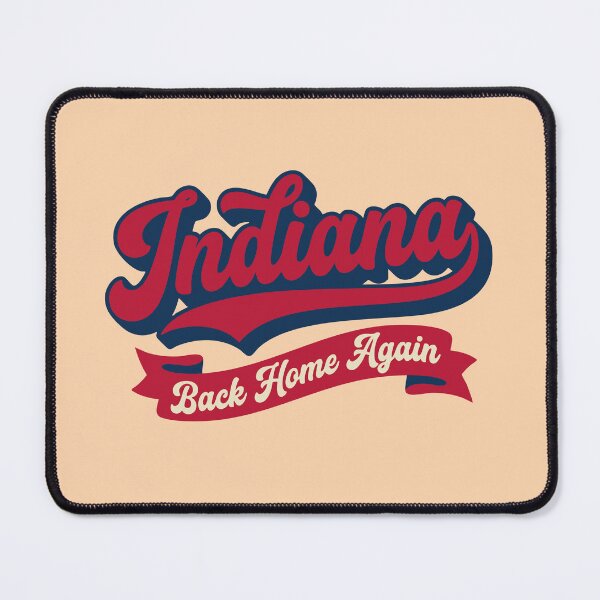 Item preview, Indiana Back Home Again Vintage designed and sold by Cozy-Old-Pub.