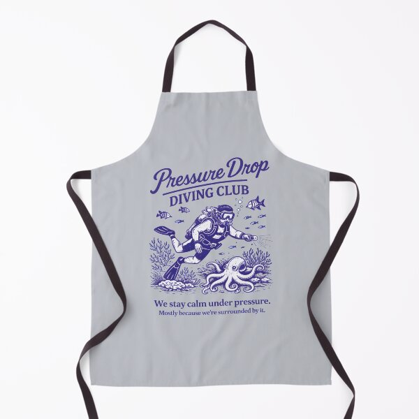 Item preview, Scuba Diving Club Funny Stay Calm Under Pressure designed and sold by HowToCanadian.