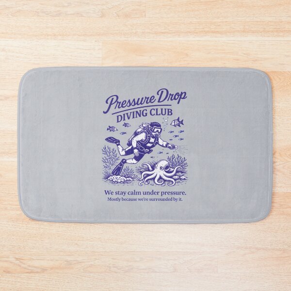 Item preview, Scuba Diving Club Funny Stay Calm Under Pressure designed and sold by HowToCanadian.