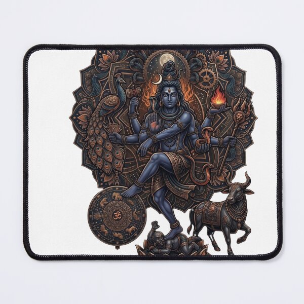 Item preview, The Eternal Cosmic Dancer: Mahadev Sacred Art designed and sold by RickyStick.