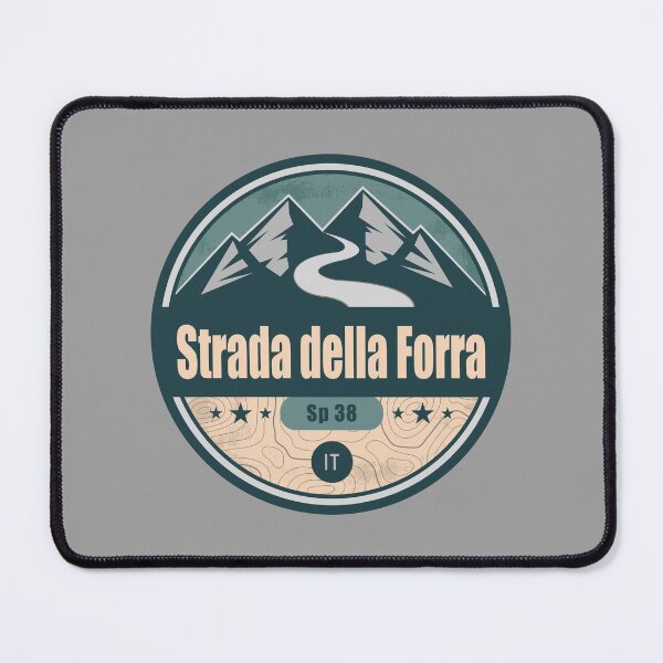 Item preview, Strada della Forra Italy Scenic Drive Badge designed and sold by CynthiaGraphics.