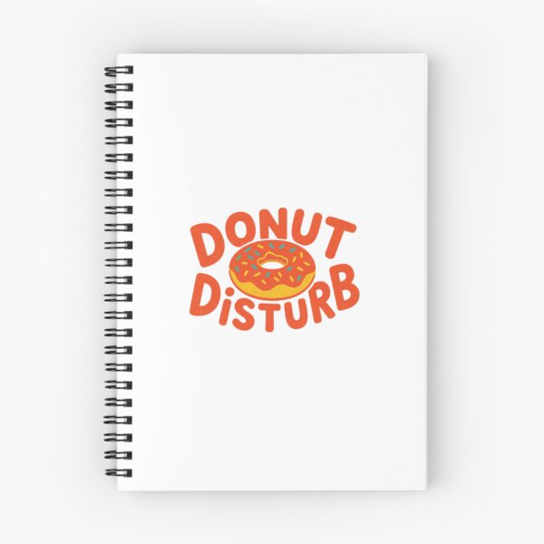 Item preview, Donut Disturb — Funny Food Pun Art | Retro Donut Illustration for Foodies designed and sold by Colorful-Garden.