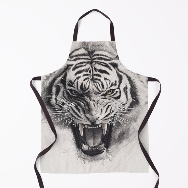 Item preview, Realistic Tiger pencil drawing designed and sold by Pencil-Art.