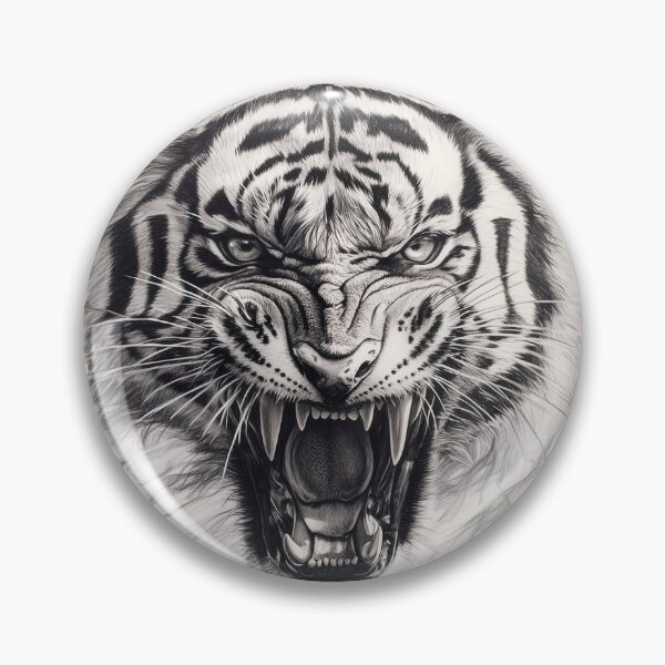 Item preview, Realistic Tiger pencil drawing designed and sold by Pencil-Art.