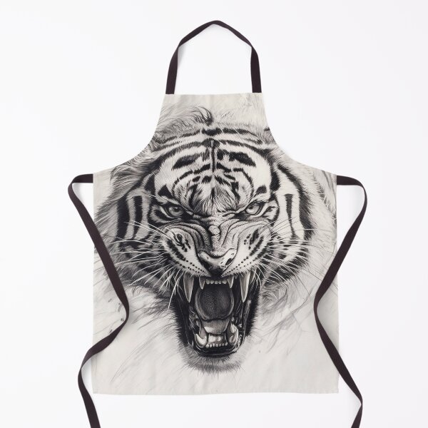 Item preview, Realistic Tiger pencil drawing designed and sold by Pencil-Art.
