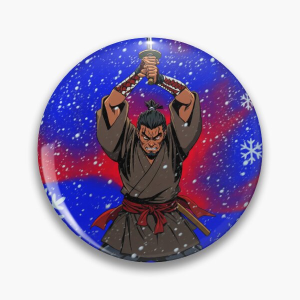Item preview, Snowfall Shrine Samurai designed and sold by Tee-Tribu.