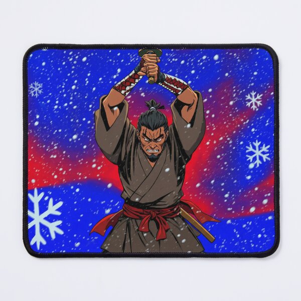 Item preview, Snowfall Shrine Samurai designed and sold by Tee-Tribu.