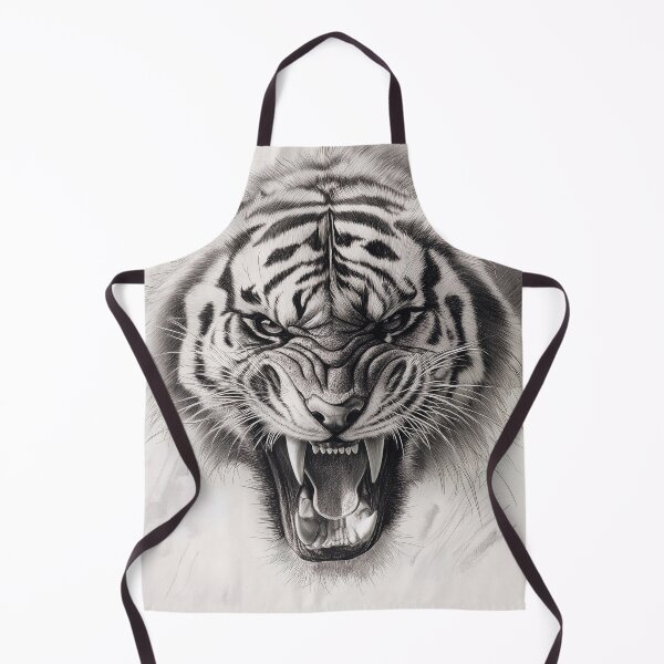 Item preview, Realistic Tiger pencil drawing designed and sold by Pencil-Art.