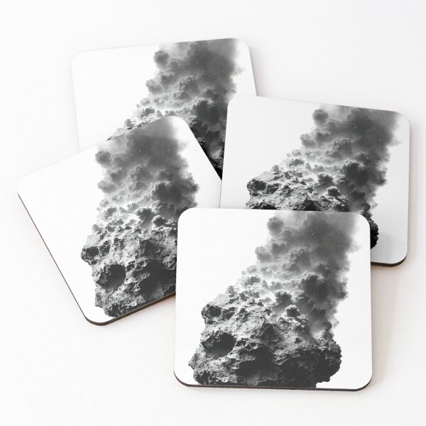 Item preview, Realistic 3D Asteroid or Comet with High Contrast Dust Cloud  designed and sold by Niageadon.