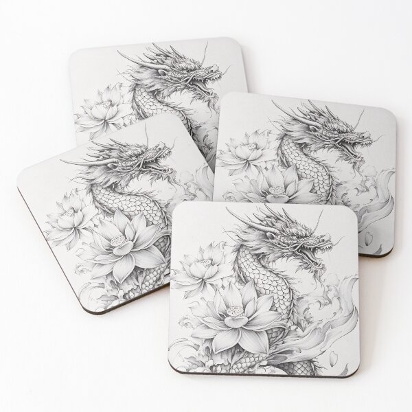 Item preview, Realistic Chinese Dragon pencil drawing designed and sold by Pencil-Art.