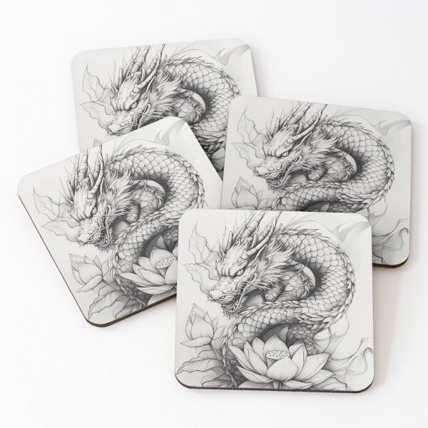 Item preview, Realistic Chinese Dragon pencil drawing designed and sold by Pencil-Art.
