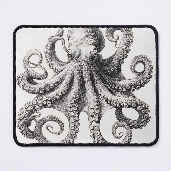 Item preview, Copy of Realistic Octopus pencil drawing designed and sold by Pencil-Art.