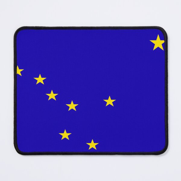 Item preview, Alaska State flag on the Northwest coast oh the USA designed and sold by Peter Etchells.