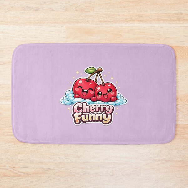 Item preview, Funny Kawaii Cherries – Funny Cute Cherry Design designed and sold by apanoracar.