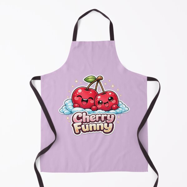 Item preview, Funny Kawaii Cherries – Funny Cute Cherry Design designed and sold by apanoracar.