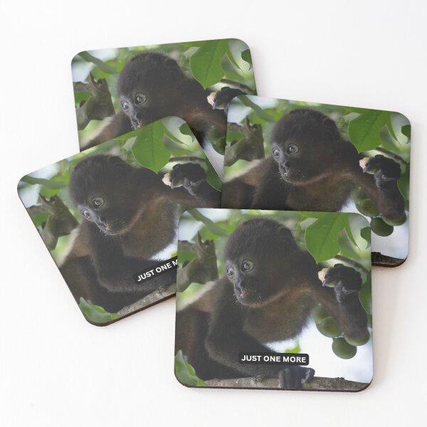 Item preview, Just One More Monkey Meme Funny Relatable Howler designed and sold by WildFrameNature.