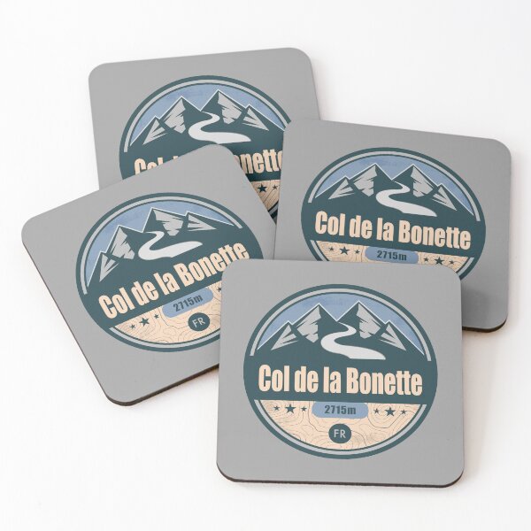 Item preview, Col de la Bonette France Alps Road Badge designed and sold by CynthiaGraphics.