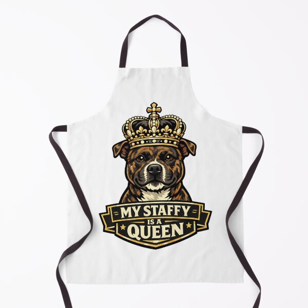 Item preview, My Staffy Is A Queen designed and sold by BestFriendTees.