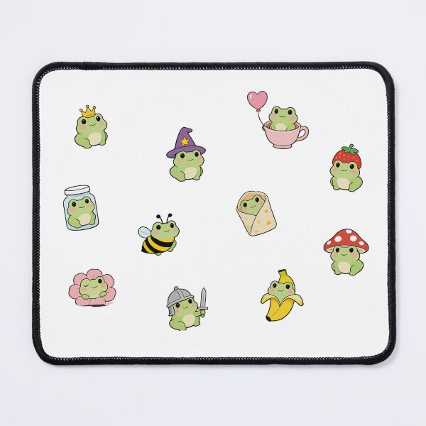 Item preview, Cute kawaii frogs in costumes designed and sold by AliveStyle.