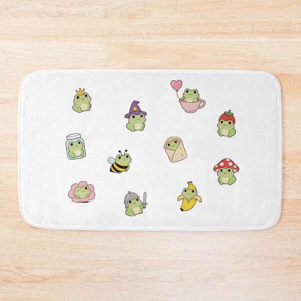 Item preview, Cute kawaii frogs in costumes designed and sold by AliveStyle.