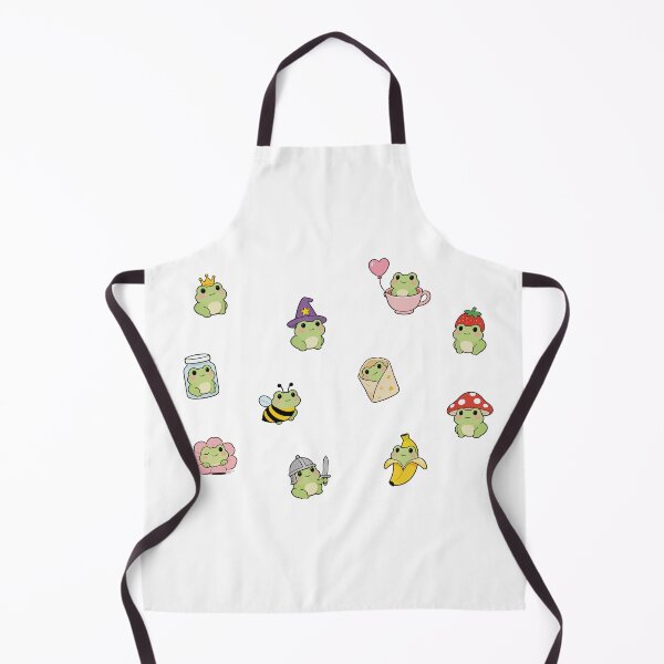 Item preview, Cute kawaii frogs in costumes designed and sold by AliveStyle.