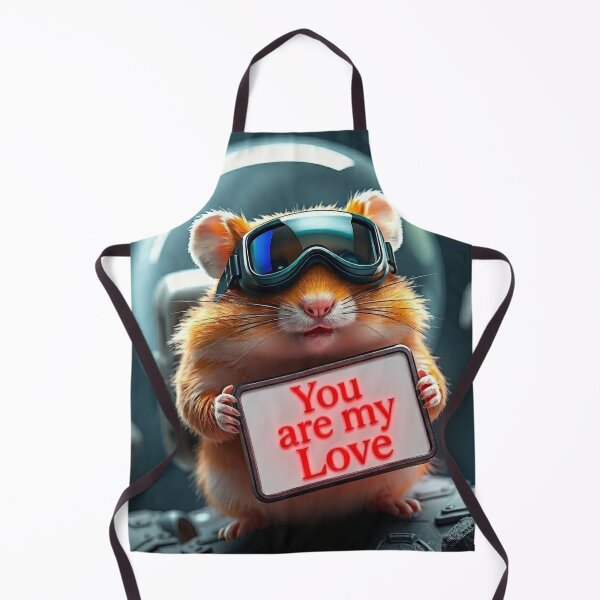 Item preview, Space Hamster Love Note designed and sold by NoriudaR.