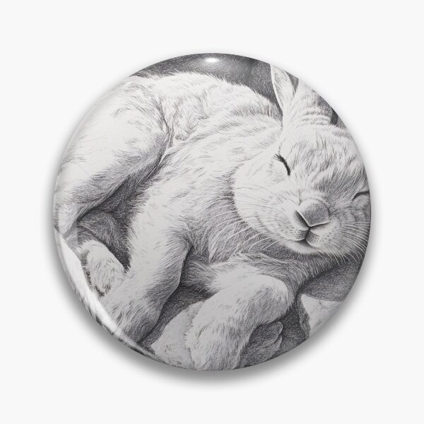 Artikelvorschau, Realistische Kaninchen-Bleistiftzeichnung entworfen und verkauft von Pencil-Art.