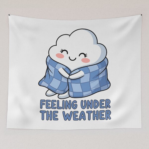 Item preview, Feeling Under the Weather designed and sold by Amir Faysal.