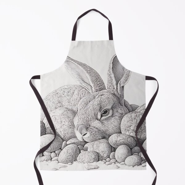 Item preview, Realistic Rabbit pencil drawing designed and sold by Pencil-Art.
