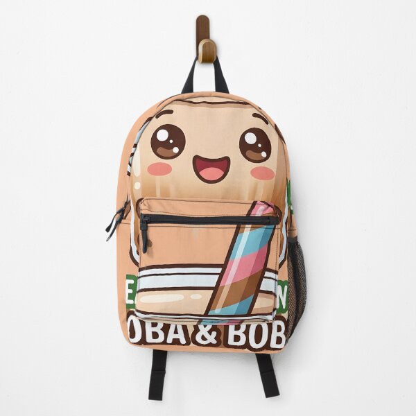 Item preview, Kawaii Bubble Tea Mascot - Boba Tenderloin & Smiles Art designed and sold by WalterAdd.